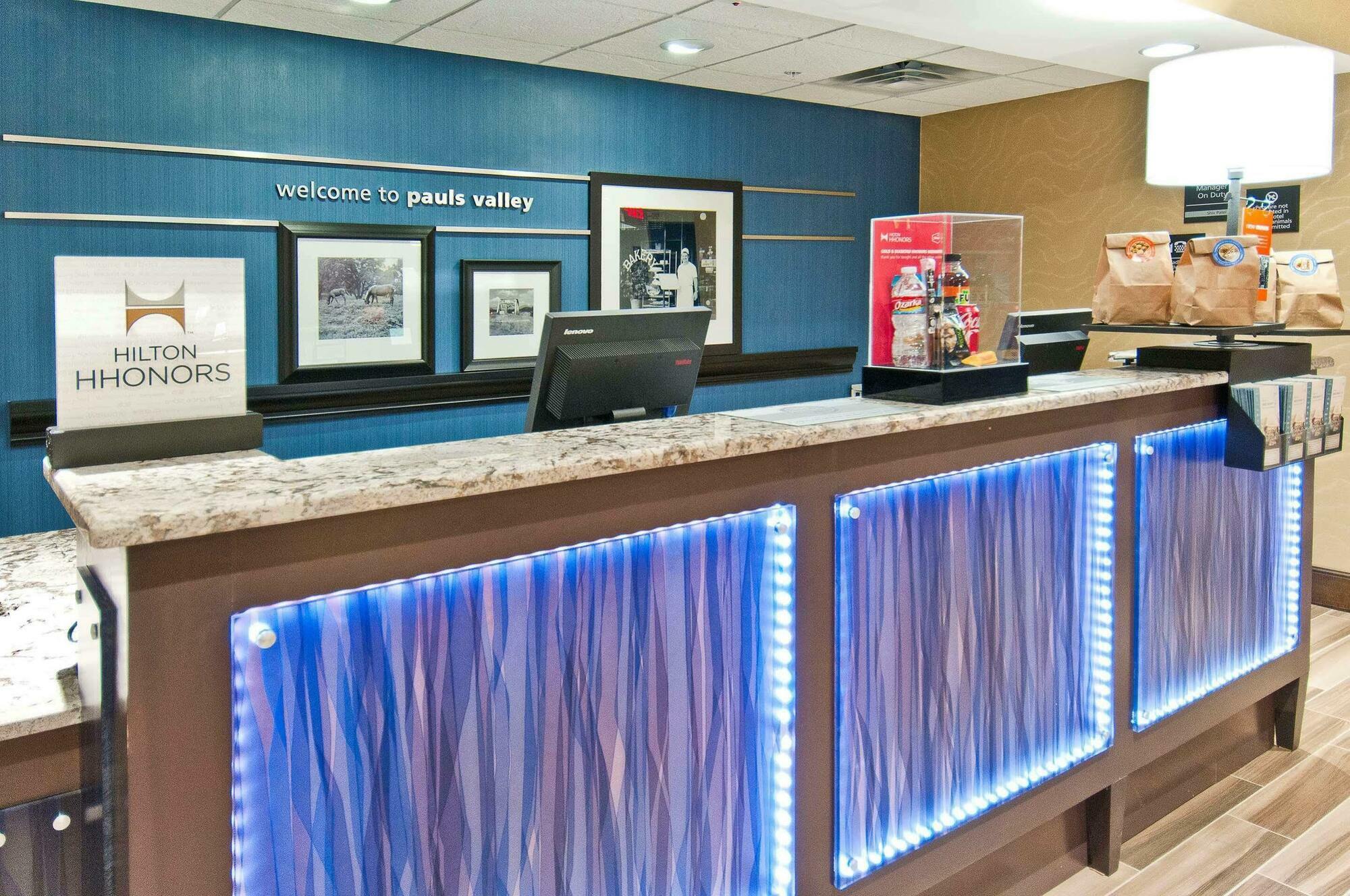 Hampton Inn And Suites Pauls Valley Экстерьер фото